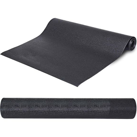 5' x 2.5' Treadmill Mat Folding Exercise Equipment Pad High Density Mats for Bike Trainer, Elliptical, Rowing  Home Gym Thick