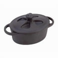 thumbnail image 1 of 5 x 3.75 in. Mini Cocotte - Oval with Lid, Black, 1 of 1