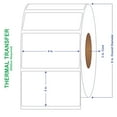 thumbnail image 1 of 5" x 3" General Use Labels, Non-Perf Thermal Transfer Labels, 1900 per roll (4 Rolls per Carton), 1 of 1