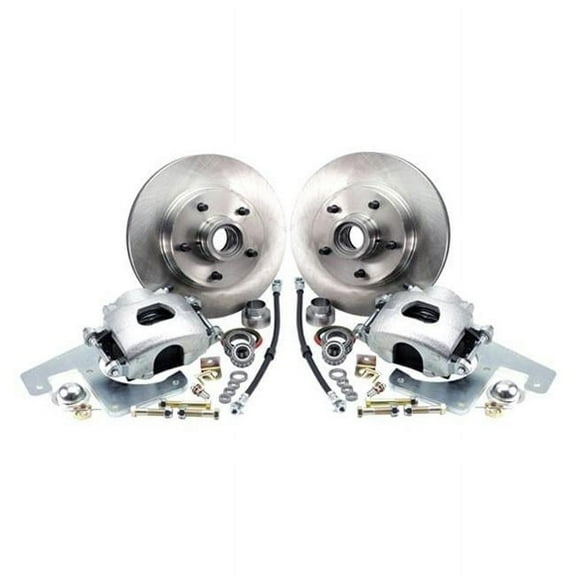 5 x 4.75 in. Bolt Circle Legend Series Front Disc Brake Kit with Independent Front Suspension for 1941-1948 Chevrolet