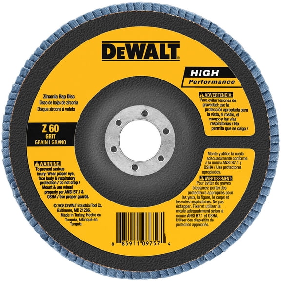 5" x 5/8", 11 Z80 T27 Flap Disc
