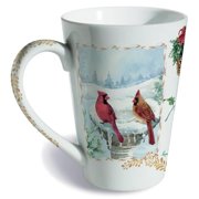 5 x 5 in. Winter Harmony Coffee Mug, White