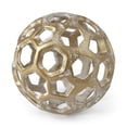 thumbnail image 1 of 5 x 5 x 5 in. Gold Metal Hollow Orb Sculpture, 1 of 1