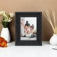 thumbnail image 1 of 5" x 7" Expressions Charcoal Ornate Picture Frame by Studio Décor - Fold-out Easel Included - Horizontal or Vertical Display - 1 Pack, 1 of 4