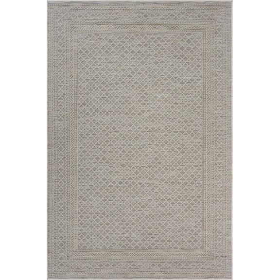 5â€™ x 7â€™ Gray Classic Indoor Outdoor Area Rug