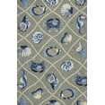 thumbnail image 1 of 5' x 7' Grey Seaside UV Treated Indoor Outdoor Area Rug, 1 of 5
