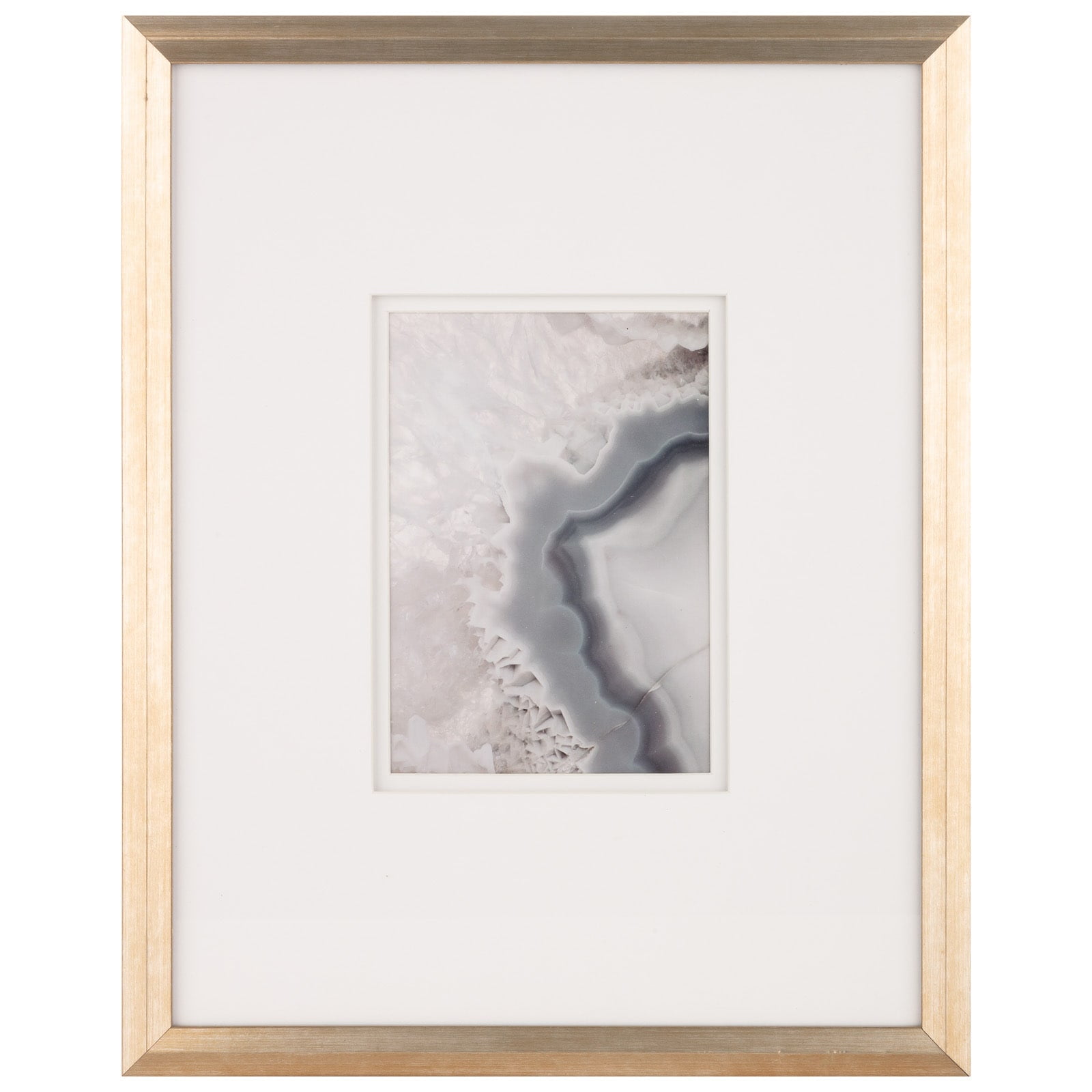 Gold Narrow 8 x 10 with Mat Frame, Aspect by Studio Décor®