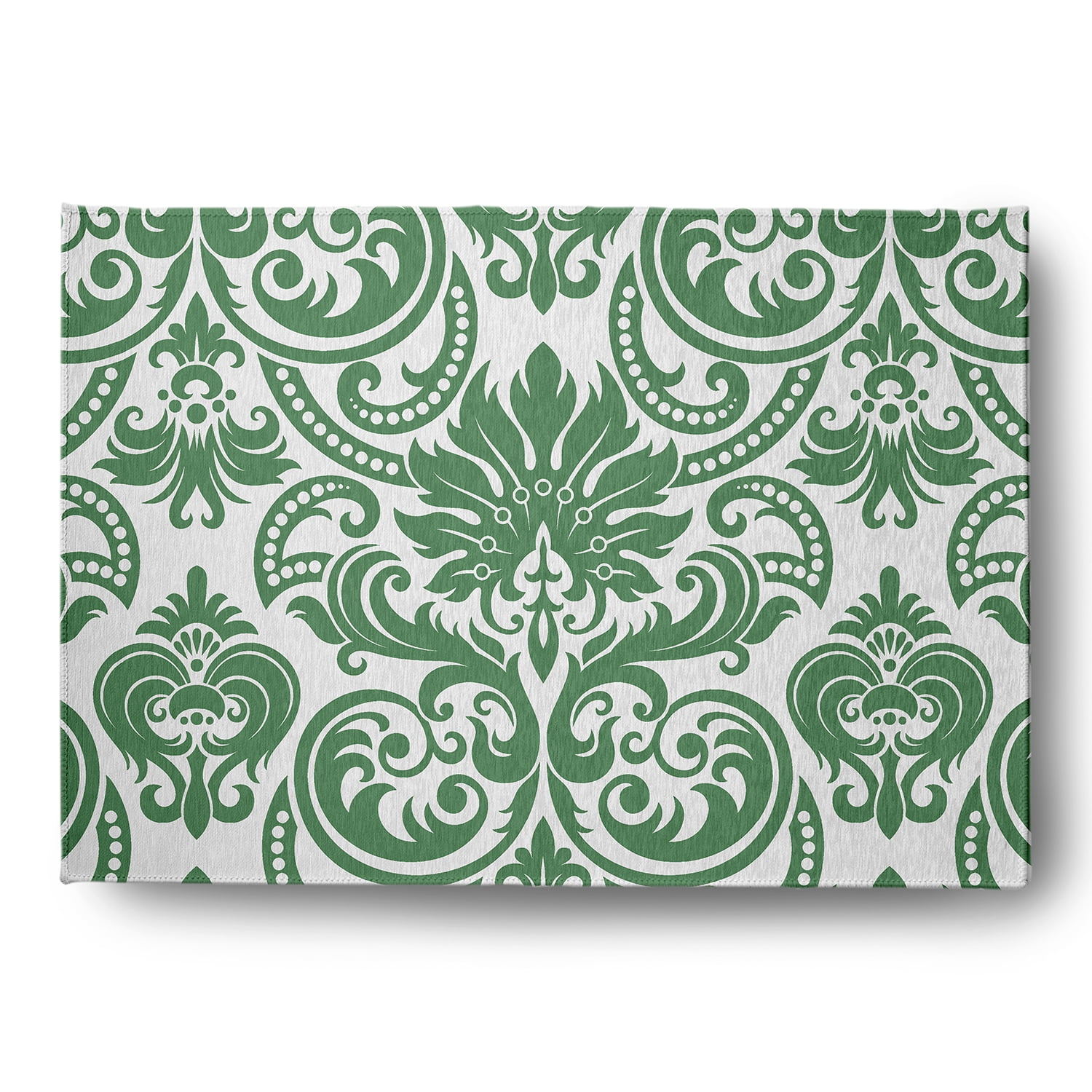 5' x 7' Simply Daisy Alexys French Country Chenille Area Rug, Green
