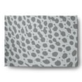 thumbnail image 1 of 5' x 7' Simply Daisy Leopard Pattern Modern & Contemporary Chenille Area Rug, Dark Grey, 1 of 4