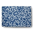 thumbnail image 1 of 5' x 7' Simply Daisy Seaweed Beach Style Chenille Area Rug, Nautical Navy, 1 of 4