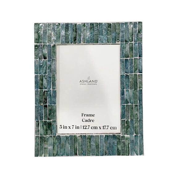5"x 7" Turquoise Capiz Frame by Ashland - Spring Home Decor