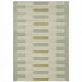 thumbnail image 1 of 5 x 7 ft. Beige Gray Gold & Green Geometric Power Loom Stain Resistant Rectangle Area Rug, 1 of 1