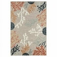 thumbnail image 1 of 5 x 7 ft. Coastal Coral Indoor & Outdoor Rectangle Area Rug, Multi Color, 1 of 1