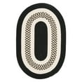 thumbnail image 1 of 5 x 7 ft. Flowers Bay Down Rug, Black, 1 of 1