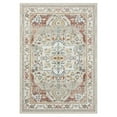 thumbnail image 1 of 5 x 7 ft. Ivory Abstract Rectangle Area Rug, 1 of 1
