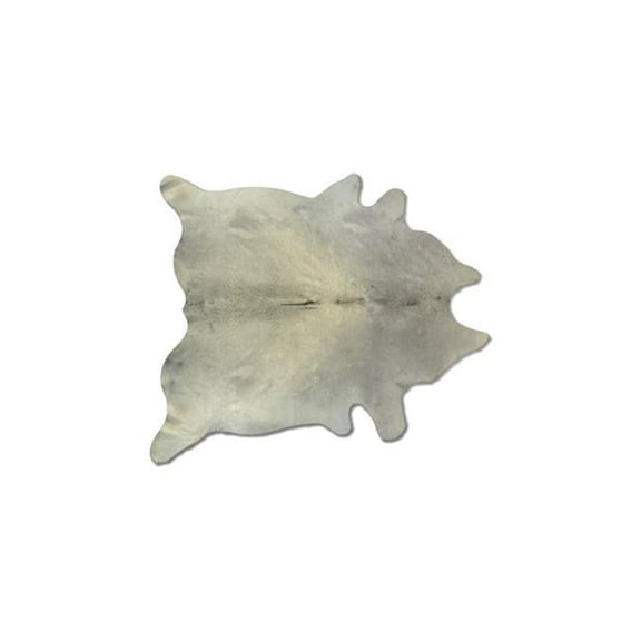 5 x 7 ft. Kobe Cowhide Rug -  & Light Grey