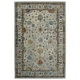 thumbnail image 1 of 5 x 7 ft. Orange & Ivory Floral Power Loomed Rectangle Area Rug, 1 of 1
