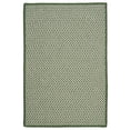 thumbnail image 1 of 5 x 7 ft. Outdoor Houndstooth Tweed Rug, Leaf Green, 1 of 1
