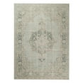 thumbnail image 1 of 5 x 7 ft. Sea Green Medallion Power Loom Rectangle Area Rug, 1 of 1