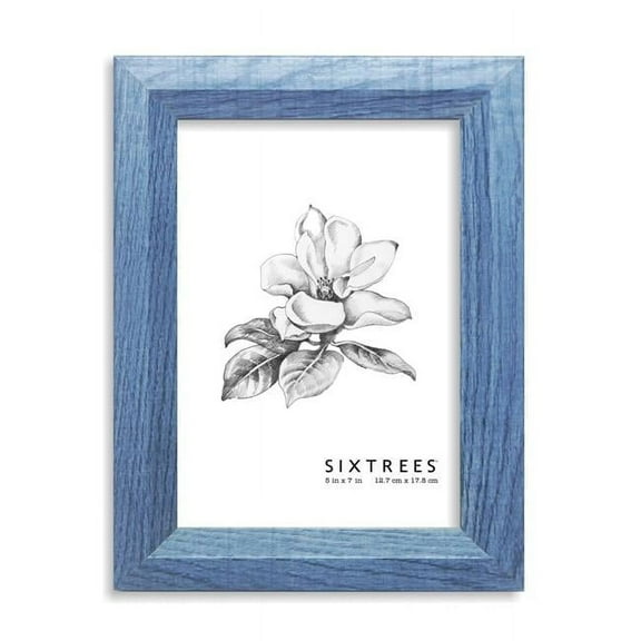 5 x 7 in. Bryce Blue Picture Frame