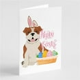 thumbnail image 1 of 5 x 7 in. Red English Bulldog Easter Greeting Cards & Envelopes, Pack of 8, 1 of 1