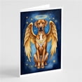 thumbnail image 1 of 5 x 7 in. Rhodesian Ridgeback My Angel Greeting Cards - Pack of 8, 1 of 1