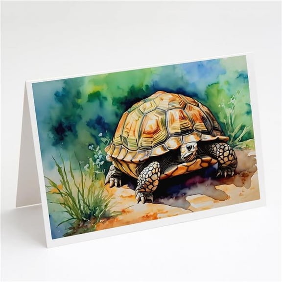 5 x 7 in. Turtles Tortoises Greeting Cards - Pack of 8