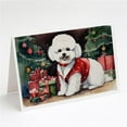 thumbnail image 1 of 5 x 7 in. Unisex Bichon Frise Christmas Greeting Cards & Envelopes - Pack of 8, 1 of 1