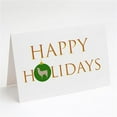 thumbnail image 1 of 5 x 7 in. Unisex Llama Happy Holidays Christmas Greeting Cards & Envelopes, Multi Color - Pack of 8, 1 of 1