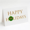 thumbnail image 1 of 5 x 7 in. Unisex Mule Happy Holidays Christmas Greeting Cards & Envelopes, Multi Color - Pack of 8, 1 of 1