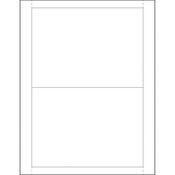 5 x 7 in. Vinyl Envelope Insert Cards - Pack of 100