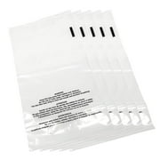 5 x 7 inches Suffocation Warning Clear Plastic Self Seal Poly Bags 1.5 Mil