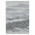 thumbnail image 1 of 5â€™ x 8â€™ Blue Gray Abstract Mist Modern Area Rug, 1 of 9