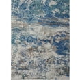 thumbnail image 1 of 5â€™ x 8â€™ Blue and Gray Abstract Earth Area Rug, 1 of 9