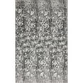 thumbnail image 1 of 5' x 8' Gray and Beige Abstract Rectangular Area Throw Rug, 1 of 8