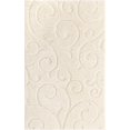 thumbnail image 1 of Unique Loom Floral Shag Collection Area Rug - Burgeon (5' x 8' Rectangle Ivory Brown), 1 of 2