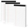 5" x 8" Note Pads 4 Pack of Legal Pads 21lb Notepad College Ruled Legal
