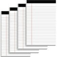 thumbnail image 1 of 5" x 8" Notepad Writing Pad 4 Pack Notepad 21lb Small Notepad College Ruled Notepad, 1 of 5