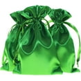 thumbnail image 1 of 5" x 8"  Satin Gift Bags, Jewelry Bags, Wedding Favor Drawstring Baby Shower Christmas 20 per Pack, 1 of 6