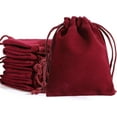 thumbnail image 1 of 5" x 8"  Satin Gift Bags, Jewelry Bags, Wedding Favor Drawstring Baby Shower Christmas 20 per Pack, 1 of 7