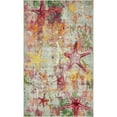 thumbnail image 1 of 5' x 8' Vibrant Color Animal Print Rectangular Area Throw Rug, 1 of 7