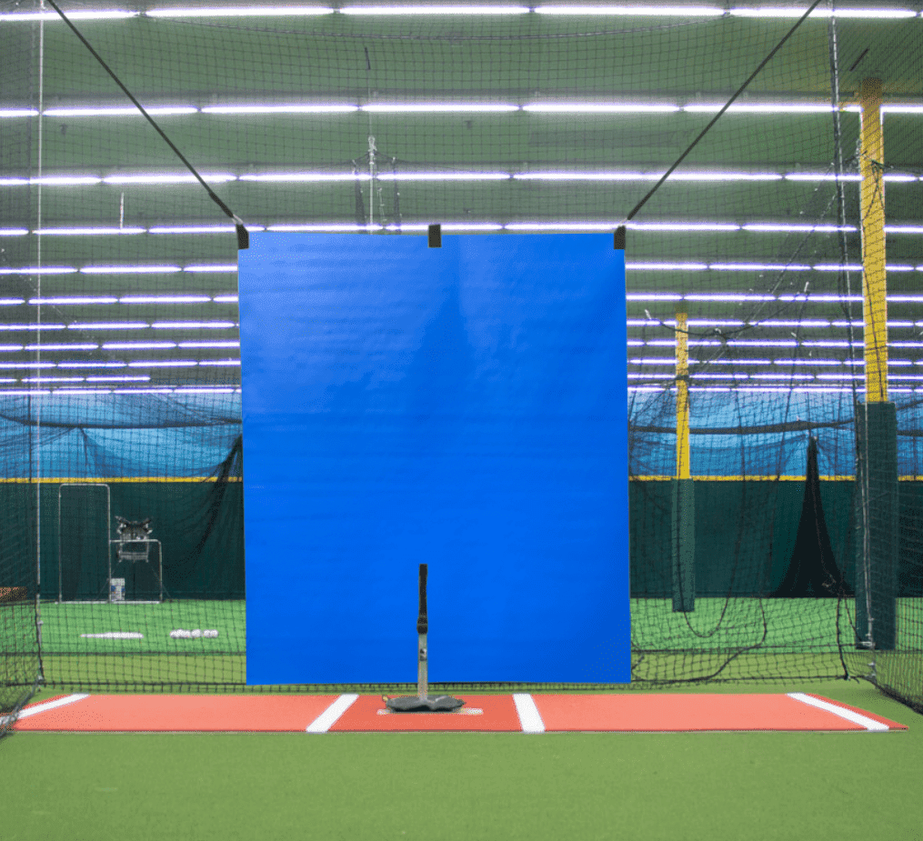 Cage De Frappe Baseball GBCC™ Backstop 5x8 - Vinyle Robuste Noir - Occasion USA