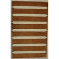 thumbnail image 1 of 5 x 8 ft. Modern Transitional Hand Tufted Area Rug - Rust, 1 of 1