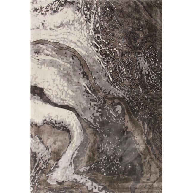 5 x 8 ft. Titanium Collection Geode Woven Area Rug - Gray - Walmart.com