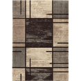 thumbnail image 1 of 5 x 8 in. Plush Pile Blocks Armada Area Rug - Gray, 1 of 1