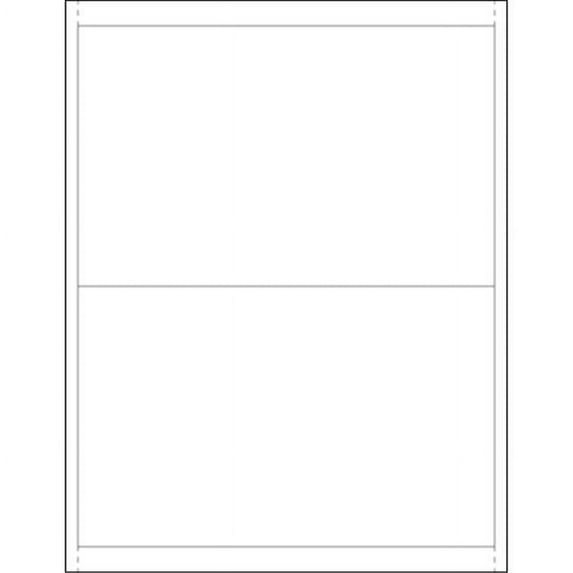 5 x 8 in. Vinyl Envelope Insert Cards - Pack of 100