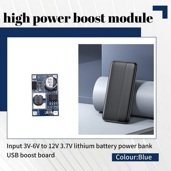 5 x 8W high power DC-DC boost module-Blue
