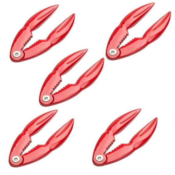 5 x Crab claws-Red