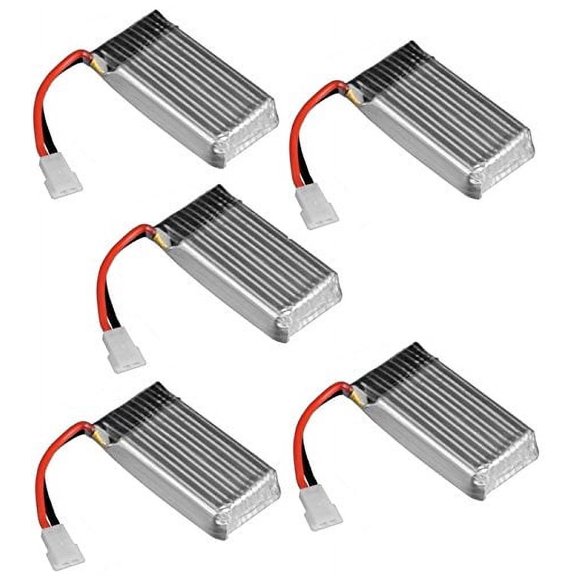 5 x Quantity of Quadcopter Drone 3 Battery 3.7v 380mAh 25c Li-Po RC Part - FAST FROM Orlando, Florida USA!