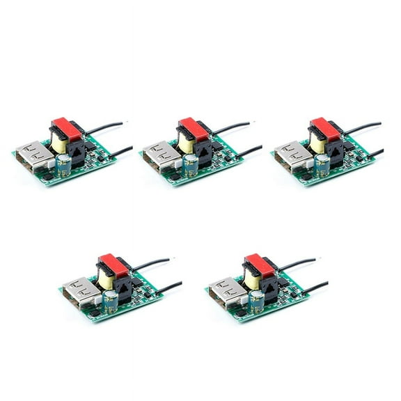 5 x USB DC Step Down Isolated Power Supply Module-As Shown